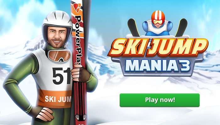 Ski Jump Mania 3 gry skoki narciarskie