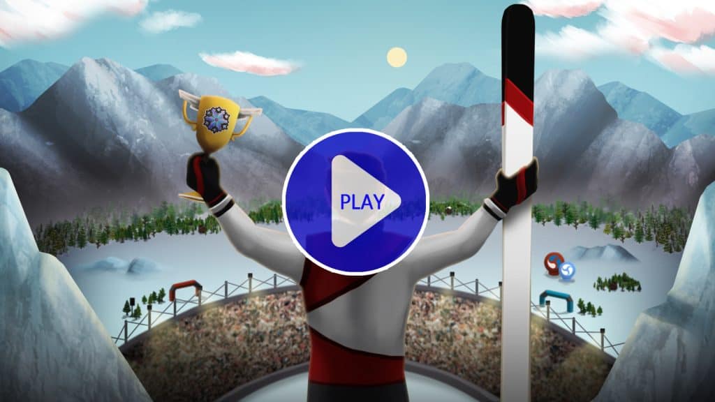 Ski Jump Simulator - gra ski jumping online