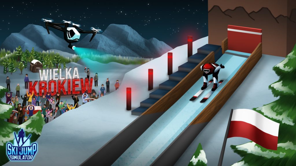 Ski jump simulator gra skoki narciarskie online