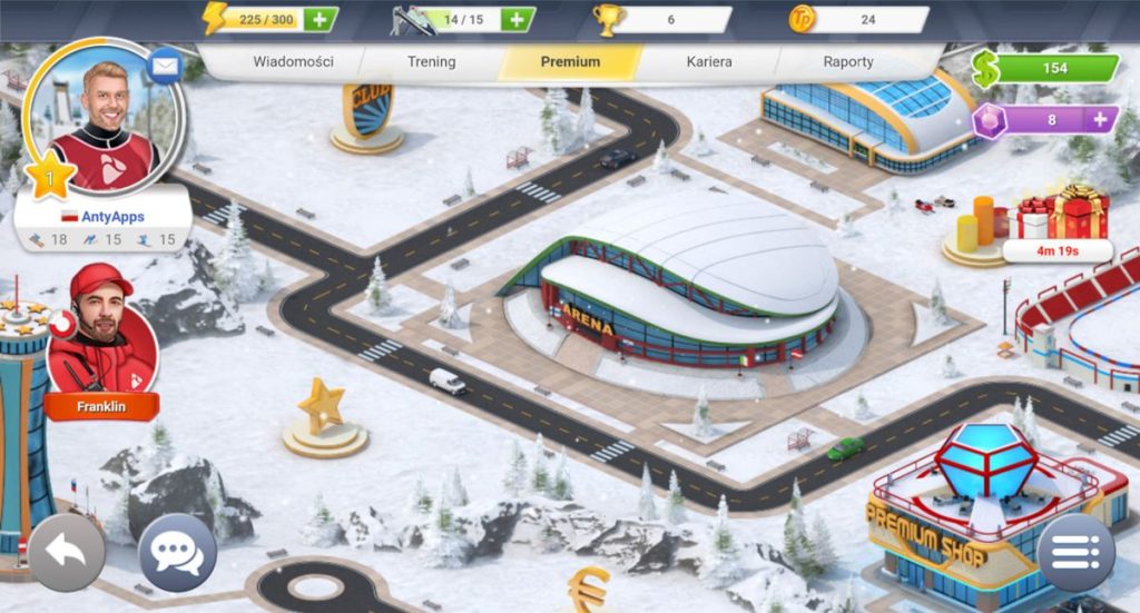 Ski Jump Mania 3 online gra o skokach narciarskich