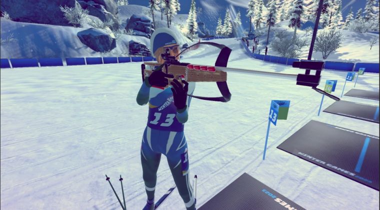 Winter Games 2023 gra sportowa na konsoli