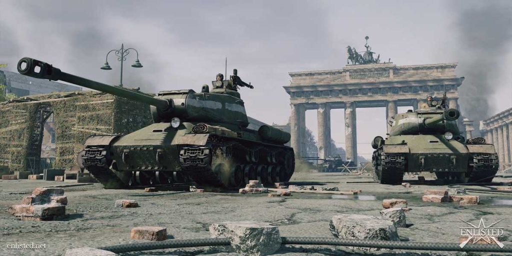 Enlisted gra wojna czołgi strzelanka po polsku