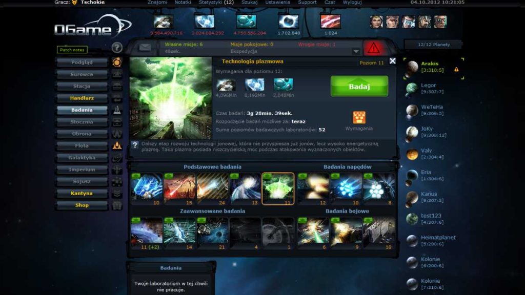OGame darmowa gra strategiczna w kosmosie
